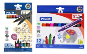MARCADOR ESCOLAR JGO.10 Y 12 COLORES