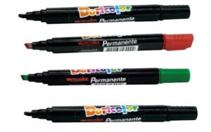MARCADOR PERMANENTE PTA BISELADA VARIOS COLORES